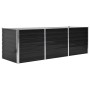 Arriate de acero galvanizado gris antracita 240x80x77 cm de vidaXL, Maceteros y jardineras - Ref: Foro24-45726, Precio: 99,01...