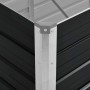 Arriate de acero galvanizado gris antracita 240x80x77 cm de vidaXL, Maceteros y jardineras - Ref: Foro24-45726, Precio: 99,01...