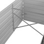 Arriate de acero galvanizado gris antracita 240x80x77 cm de vidaXL, Maceteros y jardineras - Ref: Foro24-45726, Precio: 99,01...
