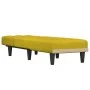 Sofá diván de terciopelo amarillo de , Divanes - Ref: Foro24-352864, Precio: 152,29 €, Descuento: %