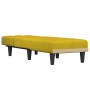Sofá diván de terciopelo amarillo de , Divanes - Ref: Foro24-352864, Precio: 116,31 €, Descuento: %