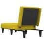 Sofá diván de terciopelo amarillo de , Divanes - Ref: Foro24-352864, Precio: 152,29 €, Descuento: %