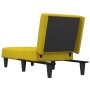 Sofá diván de terciopelo amarillo de , Divanes - Ref: Foro24-352864, Precio: 116,31 €, Descuento: %