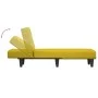 Sofá diván de terciopelo amarillo de , Divanes - Ref: Foro24-352864, Precio: 152,29 €, Descuento: %