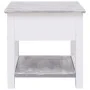 Gray Paulownia wood side table 40x40x40 cm by vidaXL, Side tables - Ref: Foro24-284066, Price: 39,43 €, Discount: %