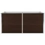 Mesa de cultivo de acero galvanizado marrón 160x80x77 cm de vidaXL, Maceteros y jardineras - Ref: Foro24-45709, Precio: 82,22...