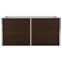 Mesa de cultivo de acero galvanizado marrón 160x80x77 cm de vidaXL, Maceteros y jardineras - Ref: Foro24-45709, Precio: 77,33...