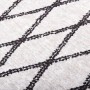 Alfombra lavable antideslizante negro y blanco 190x300 cm de , Alfombras - Ref: Foro24-337974, Precio: 102,04 €, Descuento: %