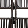 Biombo de 6 paneles ratán sintético marrón de , Divisores de ambientes - Ref: Foro24-365385, Precio: 153,32 €, Descuento: %