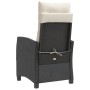 Sillones reclinable jardín cojines 2 uds ratán sintético negro de , Sillas de jardín - Ref: Foro24-365216, Precio: 218,32 €, ...