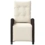 Sillones reclinables jardín y reposapiés 2 uds ratán PE marrón de , Sillas de jardín - Ref: Foro24-365242, Precio: 273,61 €, ...