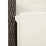 Sillones reclinables jardín y reposapiés 2 uds ratán PE marrón de , Sillas de jardín - Ref: Foro24-365242, Precio: 273,61 €, ...