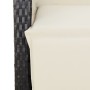 Sillones reclinables jardín con reposapiés 2 uds ratán PE negro de , Sillas de jardín - Ref: Foro24-365192, Precio: 276,53 €,...
