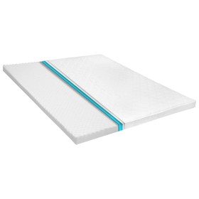 Sobrecolchón 140x200 cm espuma de gel frio 6 cm perfil huevo de vidaXL, Cubrecolchones - Ref: Foro24-282772, Precio: 123,03 €...