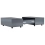 Mesa de centro gris brillo 100x100x35 cm de vidaXL, Mesas de centro - Ref: Foro24-283726, Precio: 157,64 €, Descuento: %
