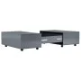 Mesa de centro gris brillo 100x100x35 cm de vidaXL, Mesas de centro - Ref: Foro24-283726, Precio: 155,79 €, Descuento: %