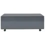 Mesa de centro gris brillo 100x100x35 cm de vidaXL, Mesas de centro - Ref: Foro24-283726, Precio: 155,79 €, Descuento: %