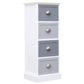 Armario auxiliar de madera de paulownia 35x30x90 cm de vidaXL, Cajoneras - Ref: Foro24-284078, Precio: 145,79 €, Descuento: %