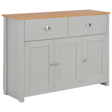 Aparador gris 112x35x81 cm de vidaXL, Aparadores - Ref: Foro24-283743, Precio: 164,81 €, Descuento: %