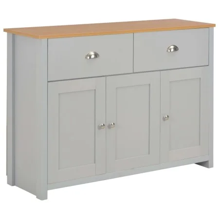 Aparador gris 112x35x81 cm de vidaXL, Aparadores - Ref: Foro24-283743, Precio: 162,93 €, Descuento: %