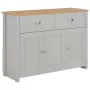 Aparador gris 112x35x81 cm de vidaXL, Aparadores - Ref: Foro24-283743, Precio: 162,93 €, Descuento: %
