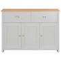 Aparador gris 112x35x81 cm de vidaXL, Aparadores - Ref: Foro24-283743, Precio: 164,81 €, Descuento: %