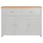Aparador gris 112x35x81 cm de vidaXL, Aparadores - Ref: Foro24-283743, Precio: 162,93 €, Descuento: %