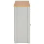 Aparador gris 112x35x81 cm de vidaXL, Aparadores - Ref: Foro24-283743, Precio: 162,93 €, Descuento: %