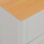 Aparador gris 112x35x81 cm de vidaXL, Aparadores - Ref: Foro24-283743, Precio: 164,81 €, Descuento: %