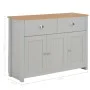 Aparador gris 112x35x81 cm de vidaXL, Aparadores - Ref: Foro24-283743, Precio: 162,93 €, Descuento: %