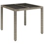 Set comedor de jardín 3 piezas con cojines ratán sintético gris de , Conjuntos de jardín - Ref: Foro24-3212894, Precio: 357,7...