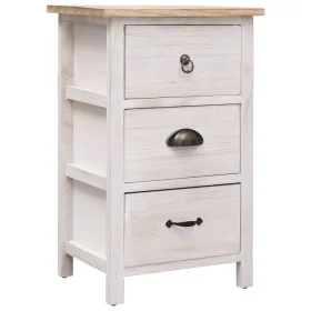 Armario auxiliar de madera de paulownia 35x25x57 cm de vidaXL, Cajoneras - Ref: Foro24-284076, Precio: 81,83 €, Descuento: %