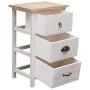 Armario auxiliar de madera de paulownia 35x25x57 cm de vidaXL, Cajoneras - Ref: Foro24-284076, Precio: 81,83 €, Descuento: %