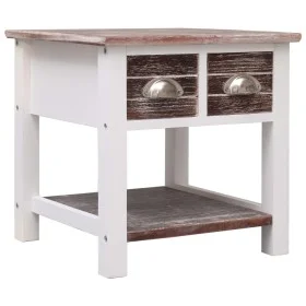 Mesa auxiliar madera de Paulownia marrón 40x40x40 cm de vidaXL, Mesas auxiliares - Ref: Foro24-284067, Precio: 52,26 €, Descu...