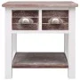 Mesa auxiliar madera de Paulownia marrón 40x40x40 cm de vidaXL, Mesas auxiliares - Ref: Foro24-284067, Precio: 52,26 €, Descu...