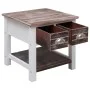 Mesa auxiliar madera de Paulownia marrón 40x40x40 cm de vidaXL, Mesas auxiliares - Ref: Foro24-284067, Precio: 52,26 €, Descu...