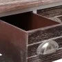 Mesa auxiliar madera de Paulownia marrón 40x40x40 cm de vidaXL, Mesas auxiliares - Ref: Foro24-284067, Precio: 52,26 €, Descu...