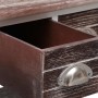 Mesa auxiliar madera de Paulownia marrón 40x40x40 cm de vidaXL, Mesas auxiliares - Ref: Foro24-284067, Precio: 52,86 €, Descu...