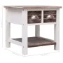 Brown Paulownia wood side table 40x40x40 cm by vidaXL, Side tables - Ref: Foro24-284067, Price: 52,26 €, Discount: %