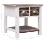 Mesa auxiliar madera de Paulownia marrón 40x40x40 cm de vidaXL, Mesas auxiliares - Ref: Foro24-284067, Precio: 52,86 €, Descu...