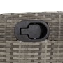 Set comedor de jardín 5 piezas con cojines ratán sintético gris de , Conjuntos de jardín - Ref: Foro24-3212241, Precio: 587,2...