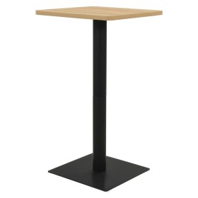 Mesa de bistró color roble 60x60x107 cm de , Mesas de cocina y de comedor - Ref: Foro24-321926, Precio: 100,81 €, Descuento: %