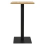 Mesa de bistró color roble 60x60x107 cm de , Mesas de cocina y de comedor - Ref: Foro24-321926, Precio: 100,81 €, Descuento: %
