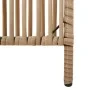 Biombo de 4 paneles ratán sintético beige by , Room dividers - Ref: Foro24-365395, Price: 119,80 €, Discount: %