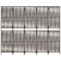 Biombo de 5 paneles ratán sintético marrón de , Divisores de ambientes - Ref: Foro24-365397, Precio: 143,08 €, Descuento: %