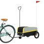 Remolque para bicicleta hierro negro y amarillo 30 kg de , Remolques para bicicletas - Ref: Foro24-94057, Precio: 77,48 €, De...