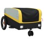 Remolque para bicicleta hierro negro y amarillo 30 kg de , Remolques para bicicletas - Ref: Foro24-94057, Precio: 77,48 €, De...