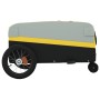 Remolque para bicicleta hierro negro y amarillo 30 kg de , Remolques para bicicletas - Ref: Foro24-94057, Precio: 77,48 €, De...