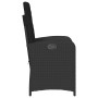 Mesita y sillas con cojines 3 piezas ratán sintético negro de , Conjuntos de jardín - Ref: Foro24-365177, Precio: 266,14 €, D...