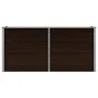 Arriate de acero galvanizado marrón 160x40x77 cm de vidaXL, Maceteros y jardineras - Ref: Foro24-45717, Precio: 67,06 €, Desc...